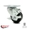 Service Caster 3 Inch Phenolic Wheel Swivel Top Plate Caster with Brake SCC-20S314-PHR-TLB - alternate 3